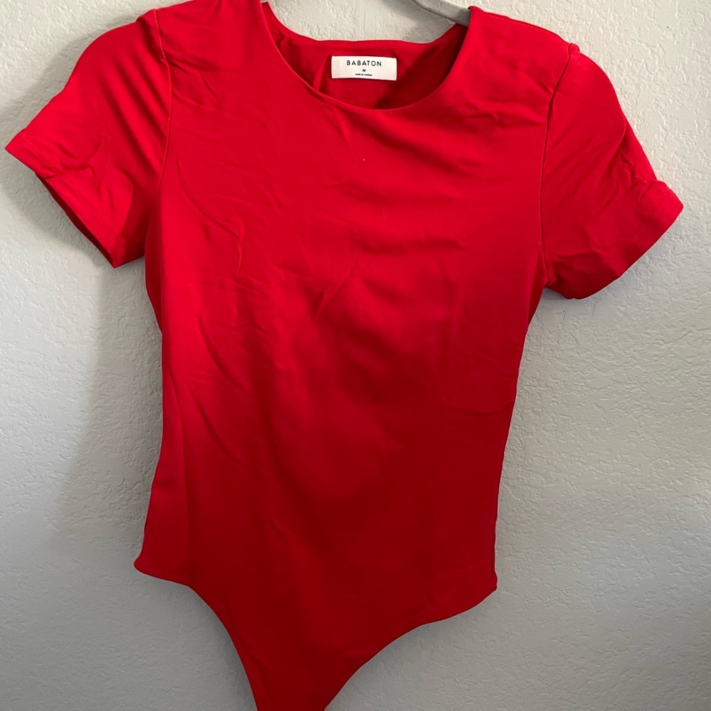 Babaton true red body suit. Worn once or twice.